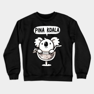 Pinakoala Koala Crewneck Sweatshirt